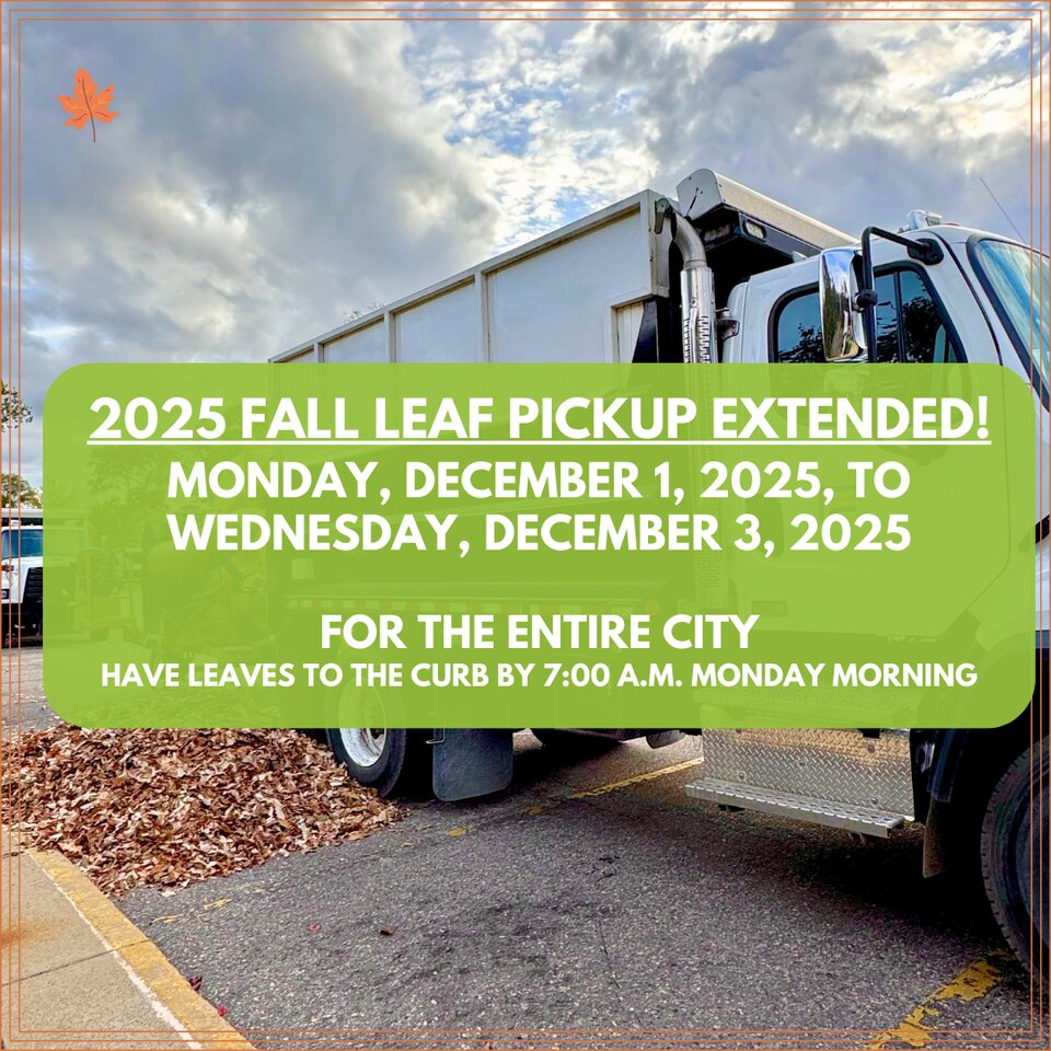 2025 Fall Leaf Pickup Extended News Ferndale